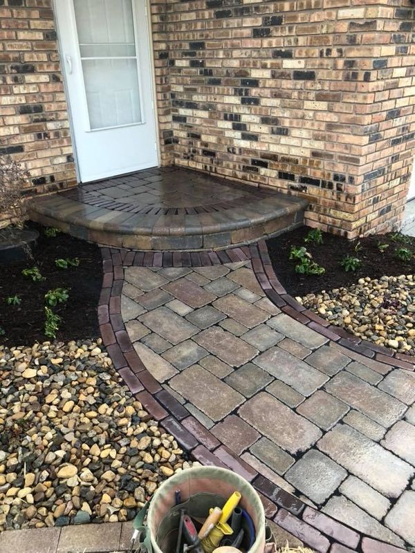 random front step